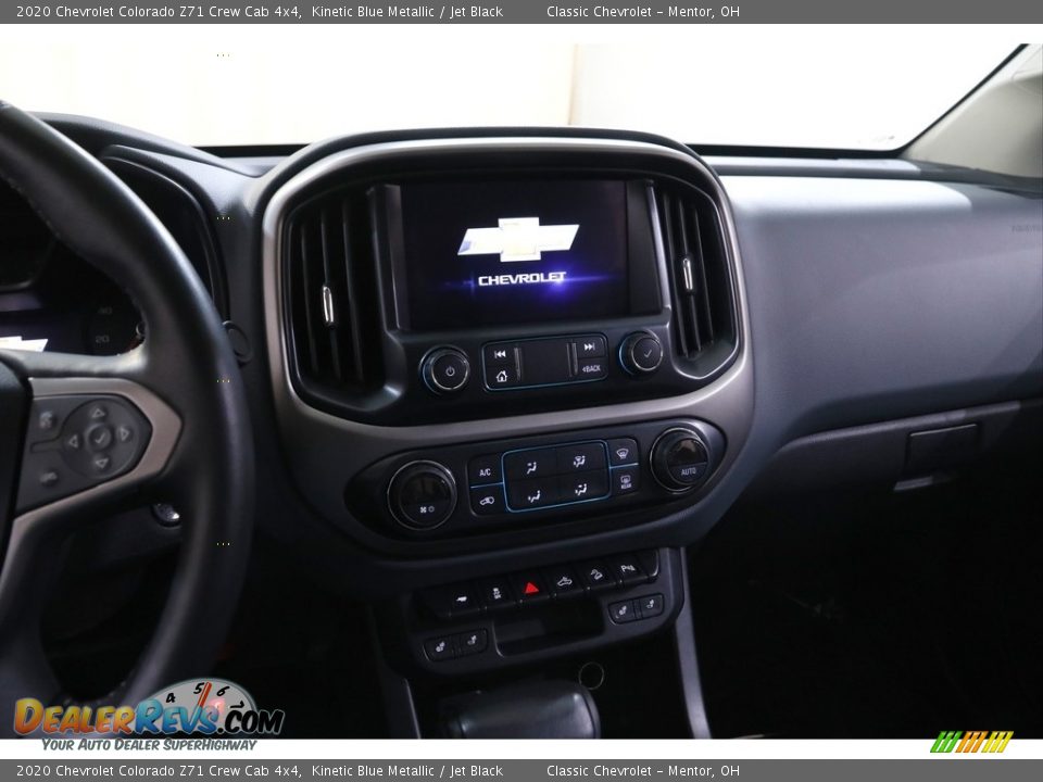 2020 Chevrolet Colorado Z71 Crew Cab 4x4 Kinetic Blue Metallic / Jet Black Photo #10