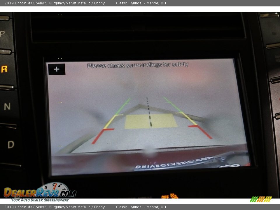 2019 Lincoln MKC Select Burgundy Velvet Metallic / Ebony Photo #11