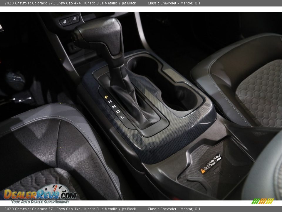 2020 Chevrolet Colorado Z71 Crew Cab 4x4 Kinetic Blue Metallic / Jet Black Photo #14