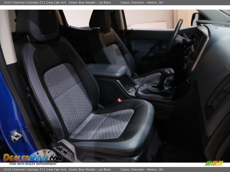 2020 Chevrolet Colorado Z71 Crew Cab 4x4 Kinetic Blue Metallic / Jet Black Photo #15