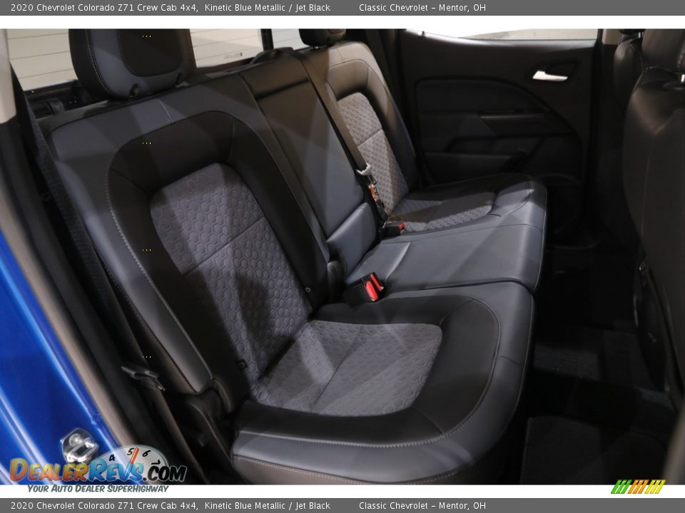 2020 Chevrolet Colorado Z71 Crew Cab 4x4 Kinetic Blue Metallic / Jet Black Photo #16