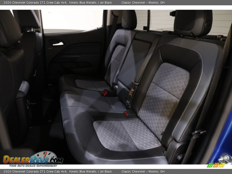 2020 Chevrolet Colorado Z71 Crew Cab 4x4 Kinetic Blue Metallic / Jet Black Photo #17