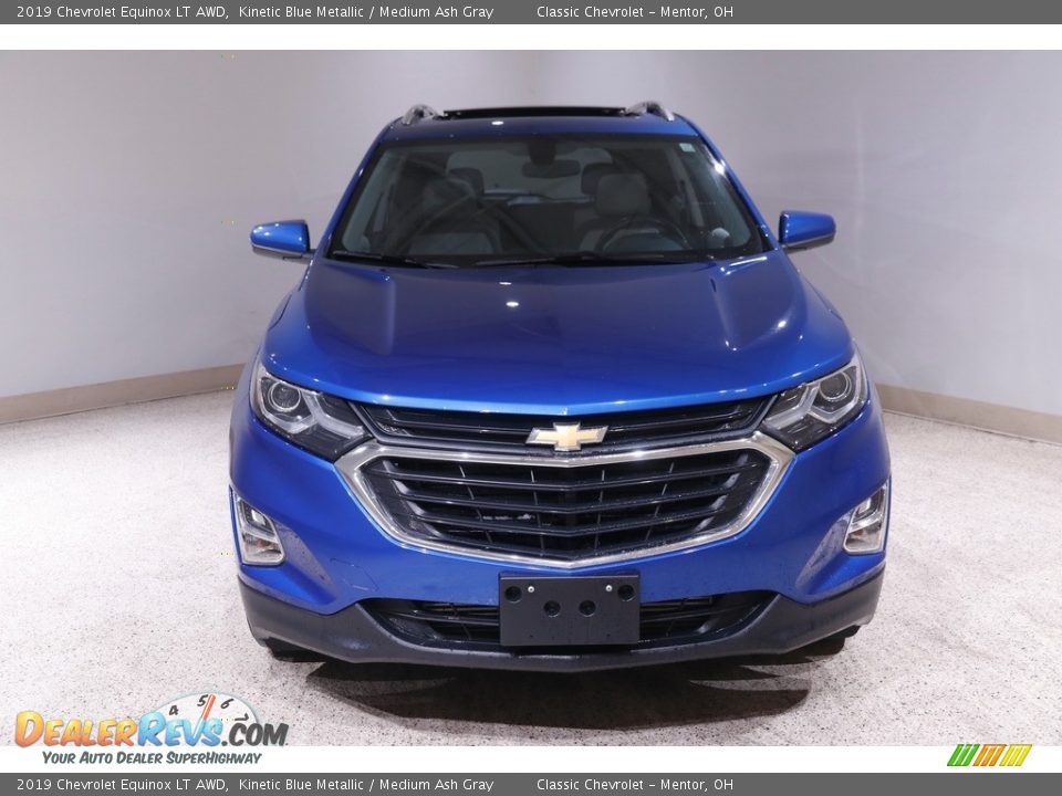 2019 Chevrolet Equinox LT AWD Kinetic Blue Metallic / Medium Ash Gray Photo #2