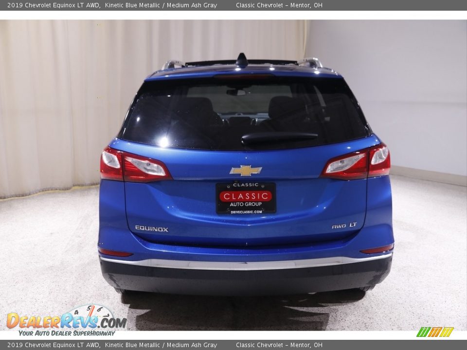 2019 Chevrolet Equinox LT AWD Kinetic Blue Metallic / Medium Ash Gray Photo #17