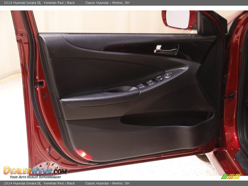 2014 Hyundai Sonata SE Venetian Red / Black Photo #4