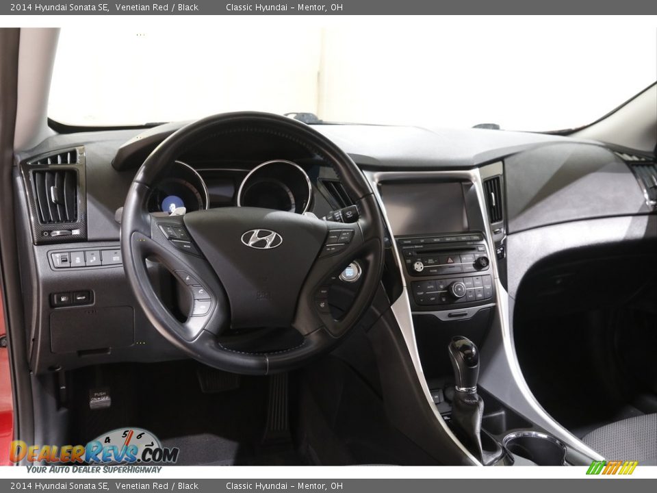 2014 Hyundai Sonata SE Venetian Red / Black Photo #6