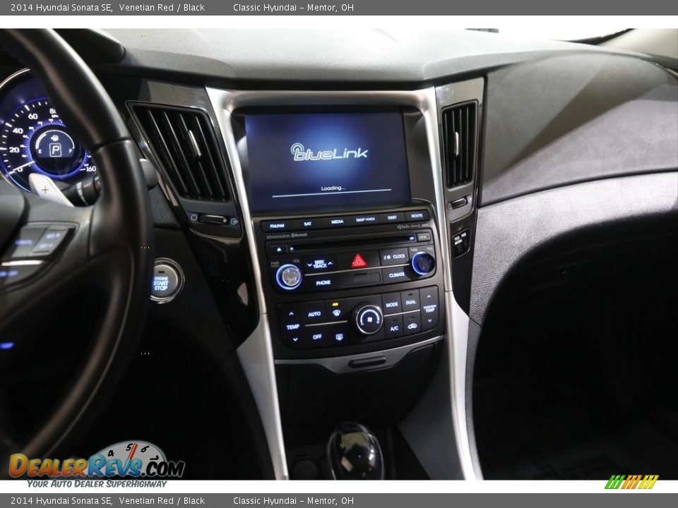 2014 Hyundai Sonata SE Venetian Red / Black Photo #9