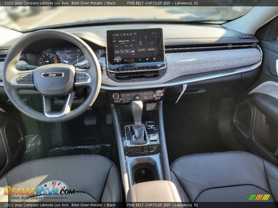 2022 Jeep Compass Latitude Lux 4x4 Billet Silver Metallic / Black Photo #8