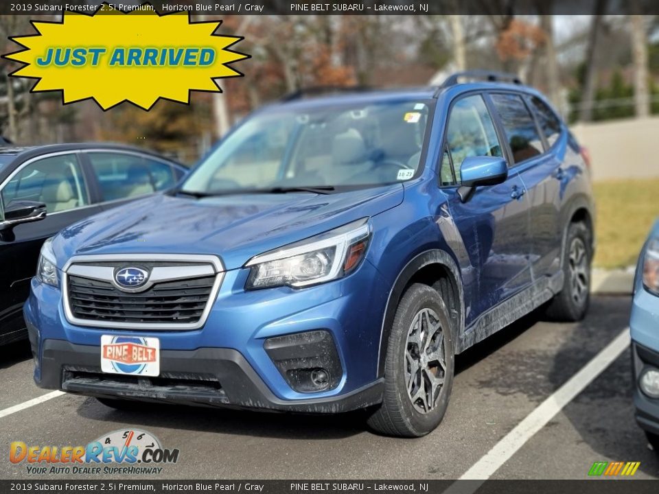 2019 Subaru Forester 2.5i Premium Horizon Blue Pearl / Gray Photo #1