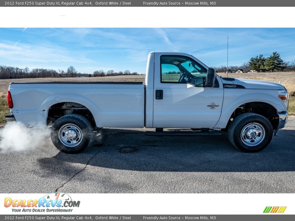 Oxford White 2012 Ford F250 Super Duty XL Regular Cab 4x4 Photo #3