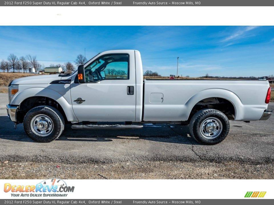 Oxford White 2012 Ford F250 Super Duty XL Regular Cab 4x4 Photo #7