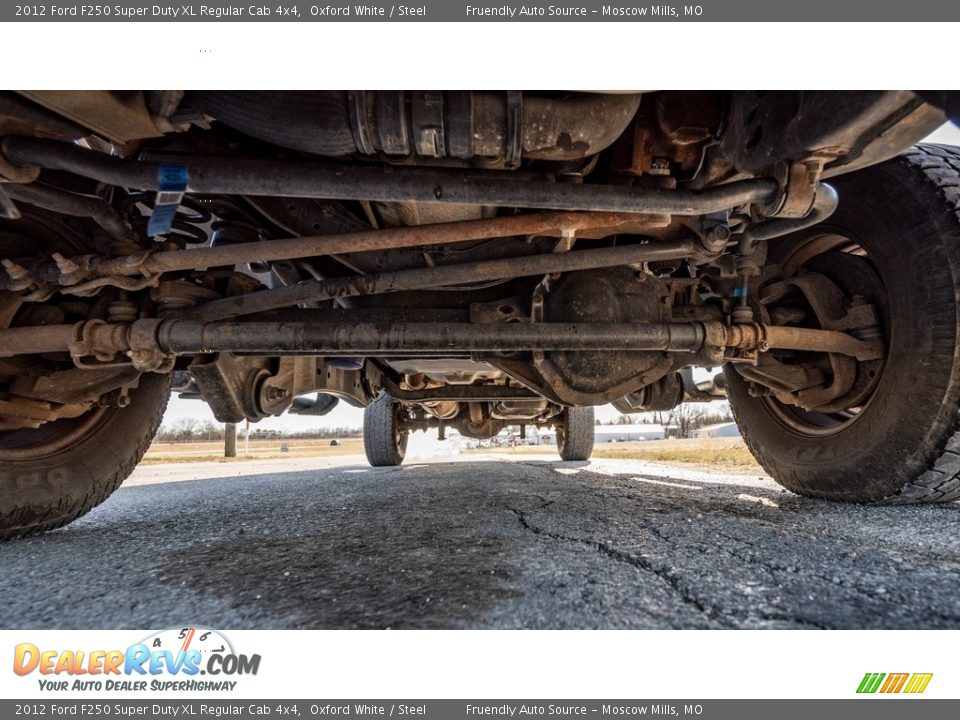 Undercarriage of 2012 Ford F250 Super Duty XL Regular Cab 4x4 Photo #10