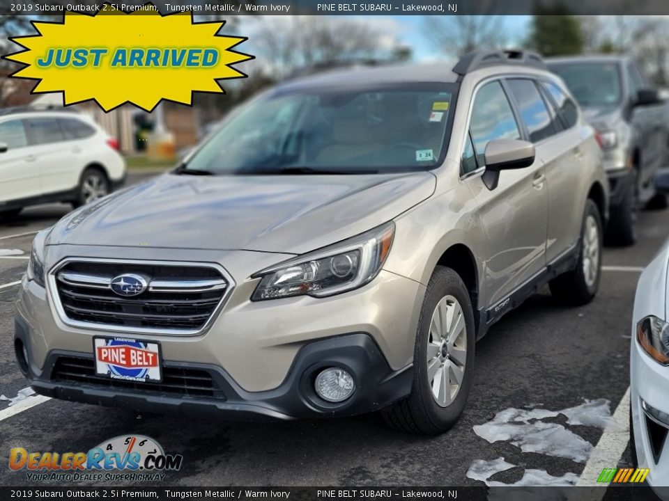 2019 Subaru Outback 2.5i Premium Tungsten Metallic / Warm Ivory Photo #1