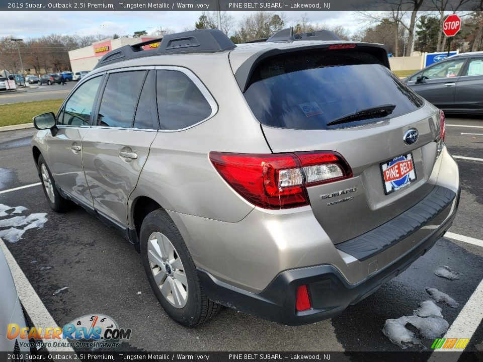 2019 Subaru Outback 2.5i Premium Tungsten Metallic / Warm Ivory Photo #4