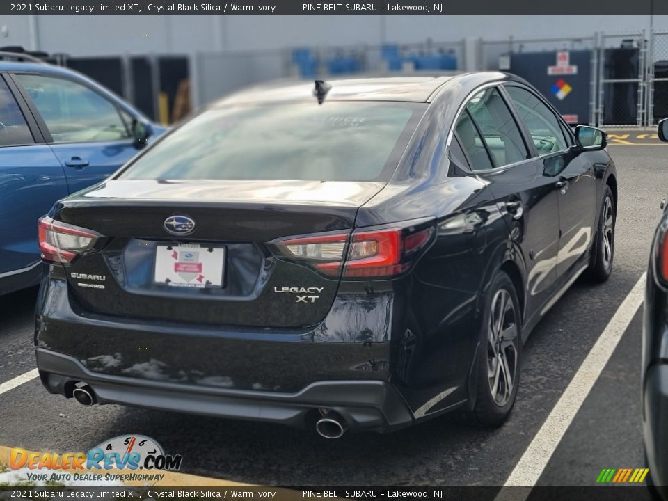 2021 Subaru Legacy Limited XT Crystal Black Silica / Warm Ivory Photo #3