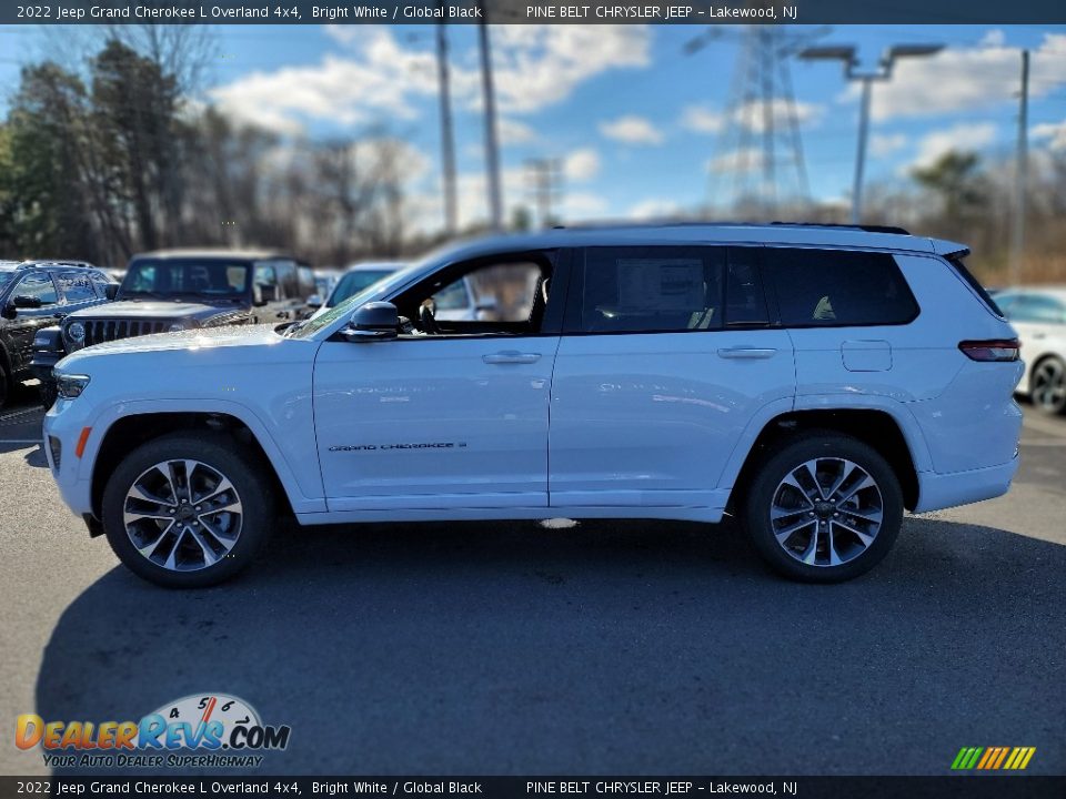 Bright White 2022 Jeep Grand Cherokee L Overland 4x4 Photo #3