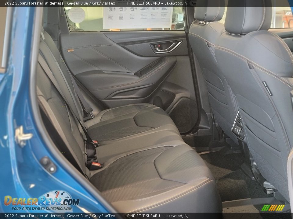 Rear Seat of 2022 Subaru Forester Wilderness Photo #7