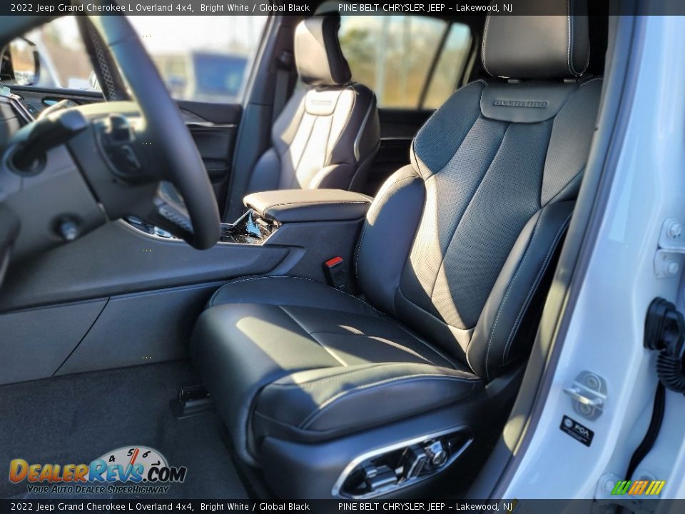 Front Seat of 2022 Jeep Grand Cherokee L Overland 4x4 Photo #12