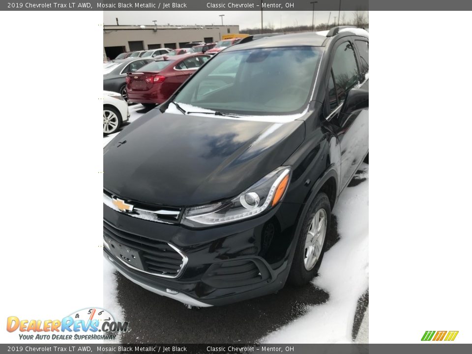 2019 Chevrolet Trax LT AWD Mosaic Black Metallic / Jet Black Photo #4