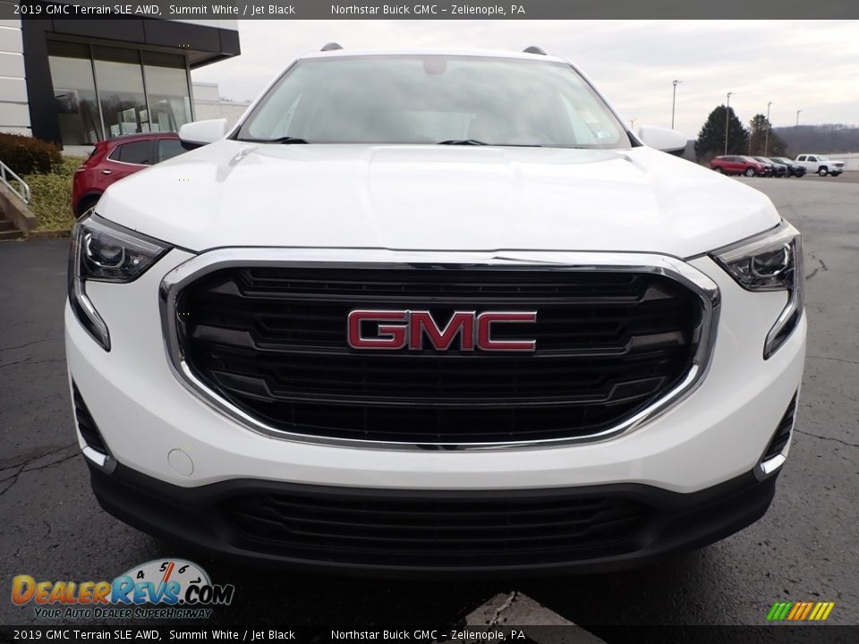 2019 GMC Terrain SLE AWD Summit White / Jet Black Photo #3