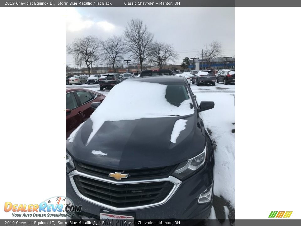 2019 Chevrolet Equinox LT Storm Blue Metallic / Jet Black Photo #4
