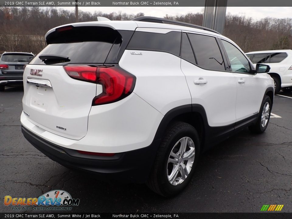 2019 GMC Terrain SLE AWD Summit White / Jet Black Photo #9