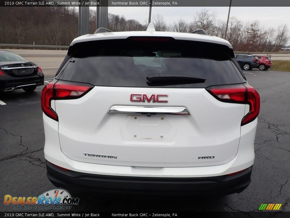 2019 GMC Terrain SLE AWD Summit White / Jet Black Photo #10