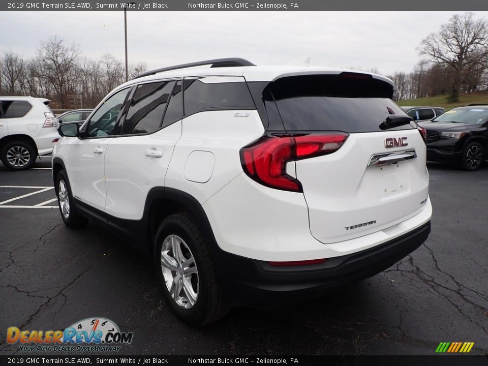 2019 GMC Terrain SLE AWD Summit White / Jet Black Photo #12