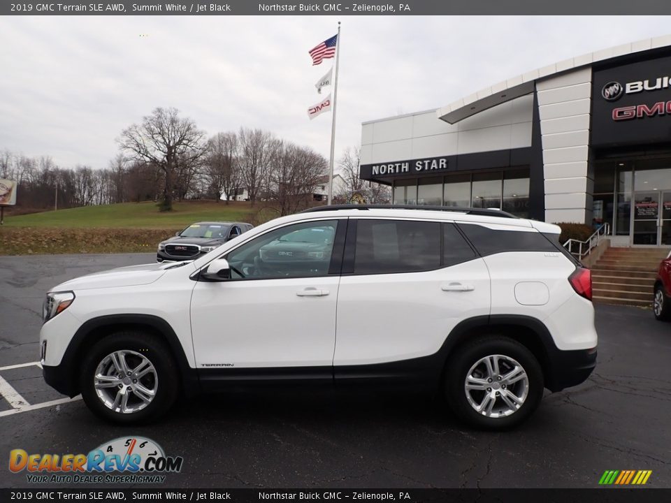 2019 GMC Terrain SLE AWD Summit White / Jet Black Photo #13