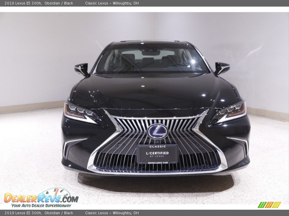 2019 Lexus ES 300h Obsidian / Black Photo #2