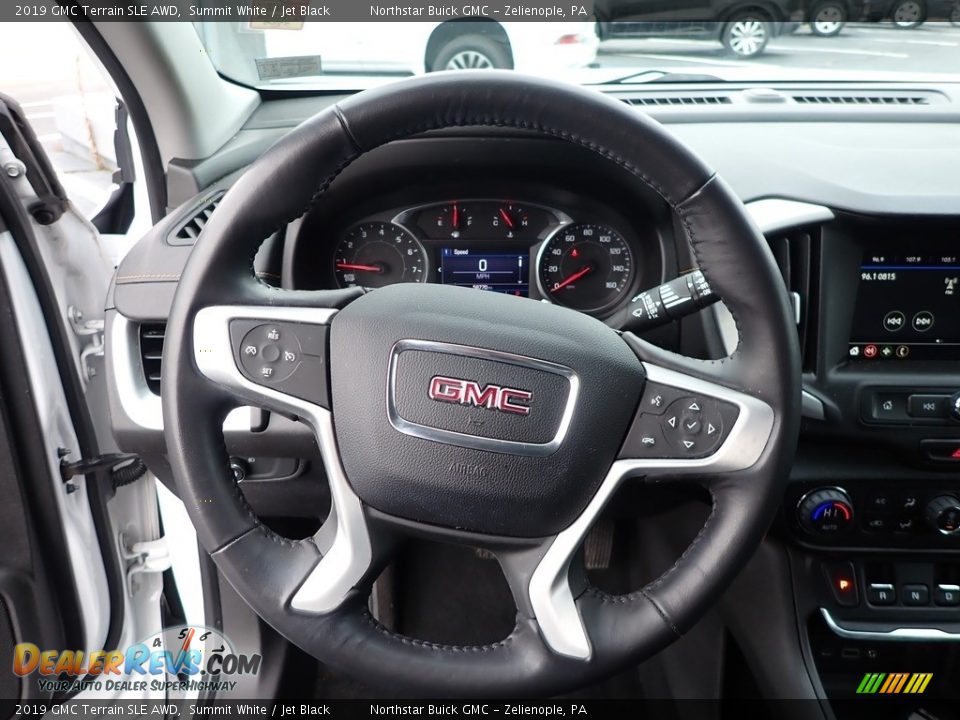 2019 GMC Terrain SLE AWD Summit White / Jet Black Photo #21