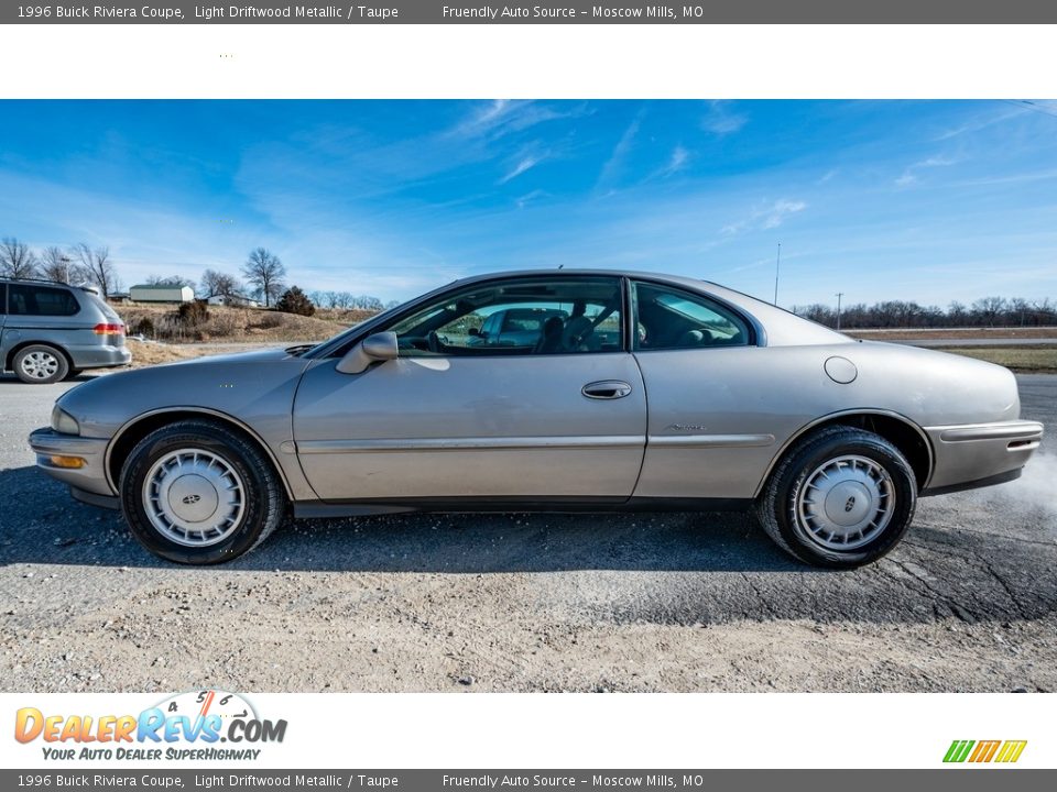 1996 Buick Riviera Coupe Light Driftwood Metallic / Taupe Photo #7