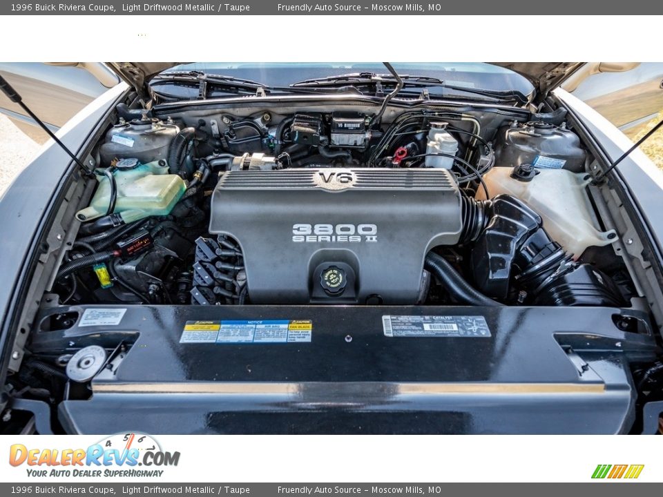 1996 Buick Riviera Coupe 3.8 Liter OHV 12-Valve V6 Engine Photo #16