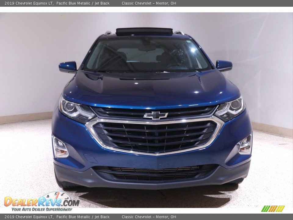 2019 Chevrolet Equinox LT Pacific Blue Metallic / Jet Black Photo #2