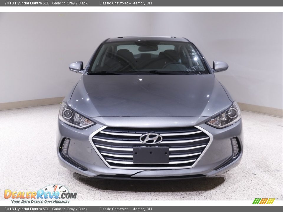 2018 Hyundai Elantra SEL Galactic Gray / Black Photo #2