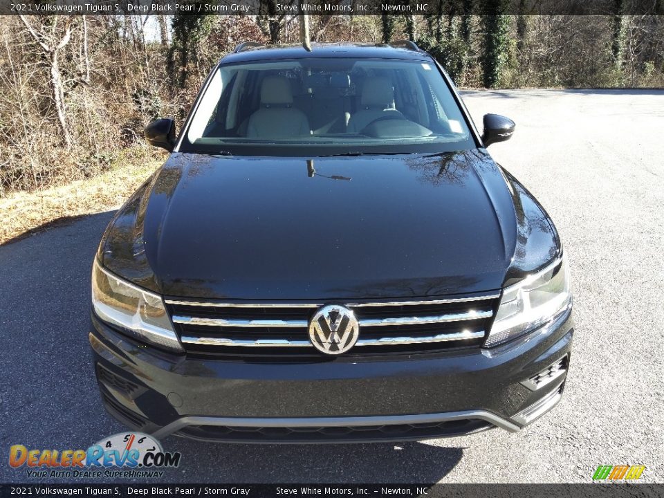 2021 Volkswagen Tiguan S Deep Black Pearl / Storm Gray Photo #4