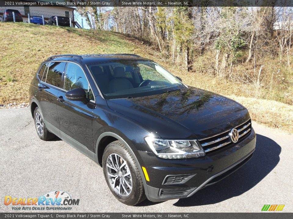 2021 Volkswagen Tiguan S Deep Black Pearl / Storm Gray Photo #5