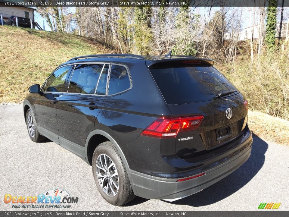 2021 Volkswagen Tiguan S Deep Black Pearl / Storm Gray Photo #9