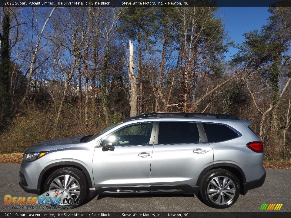 2021 Subaru Ascent Limited Ice Silver Metallic / Slate Black Photo #1