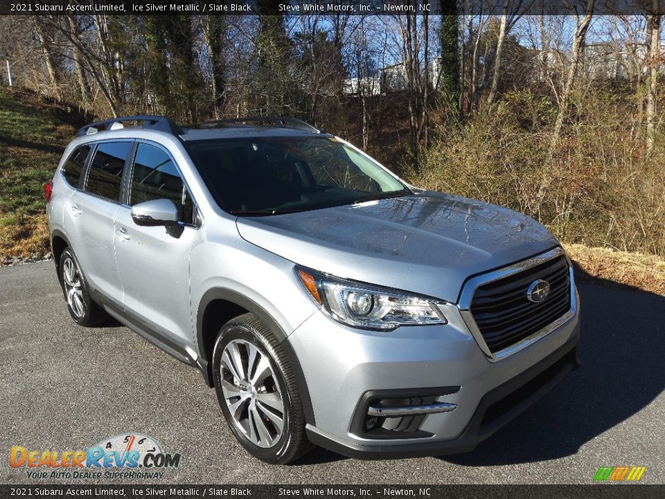 2021 Subaru Ascent Limited Ice Silver Metallic / Slate Black Photo #5