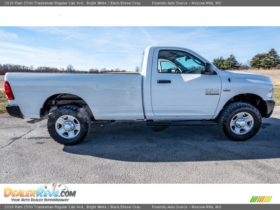 Bright White 2016 Ram 2500 Tradesman Regular Cab 4x4 Photo #3