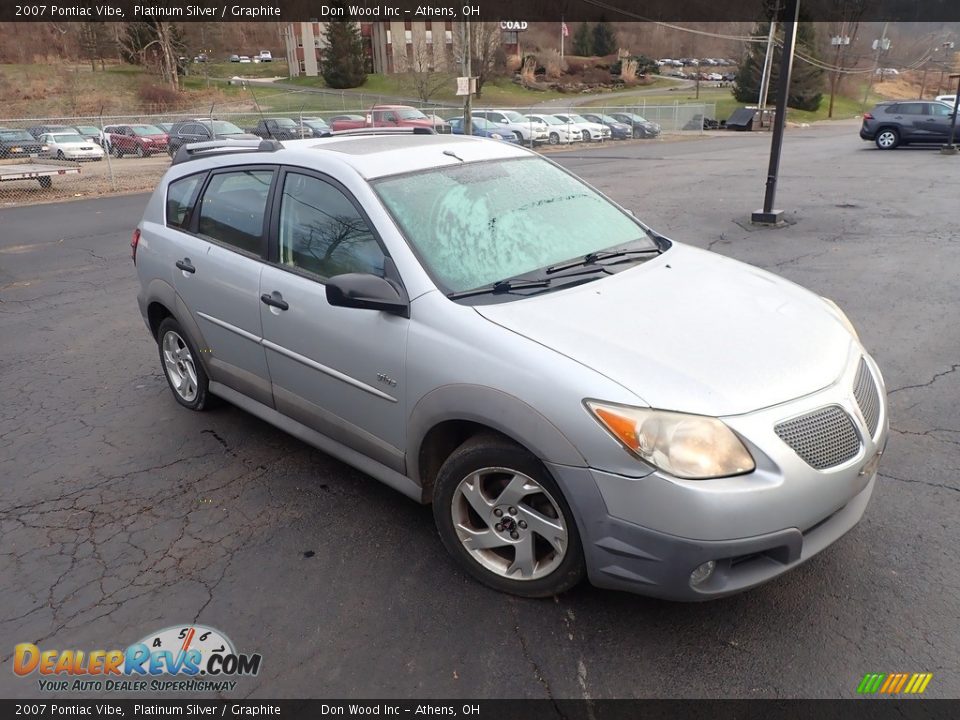 2007 Pontiac Vibe Platinum Silver / Graphite Photo #2
