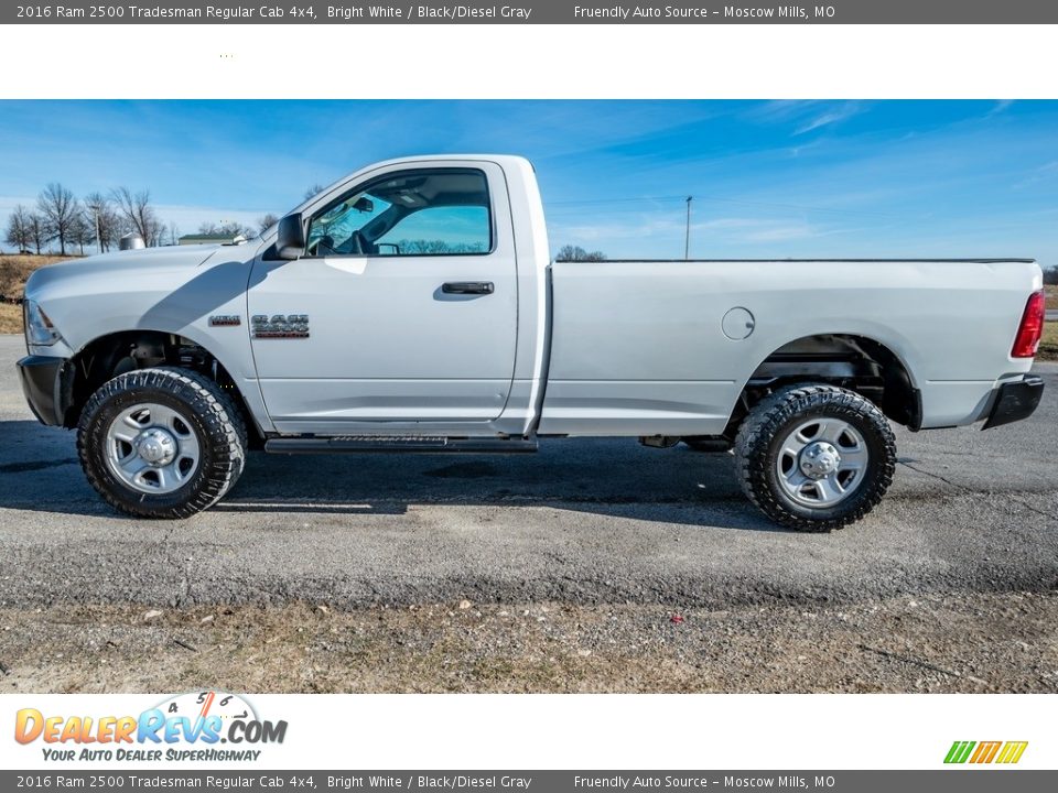 Bright White 2016 Ram 2500 Tradesman Regular Cab 4x4 Photo #7