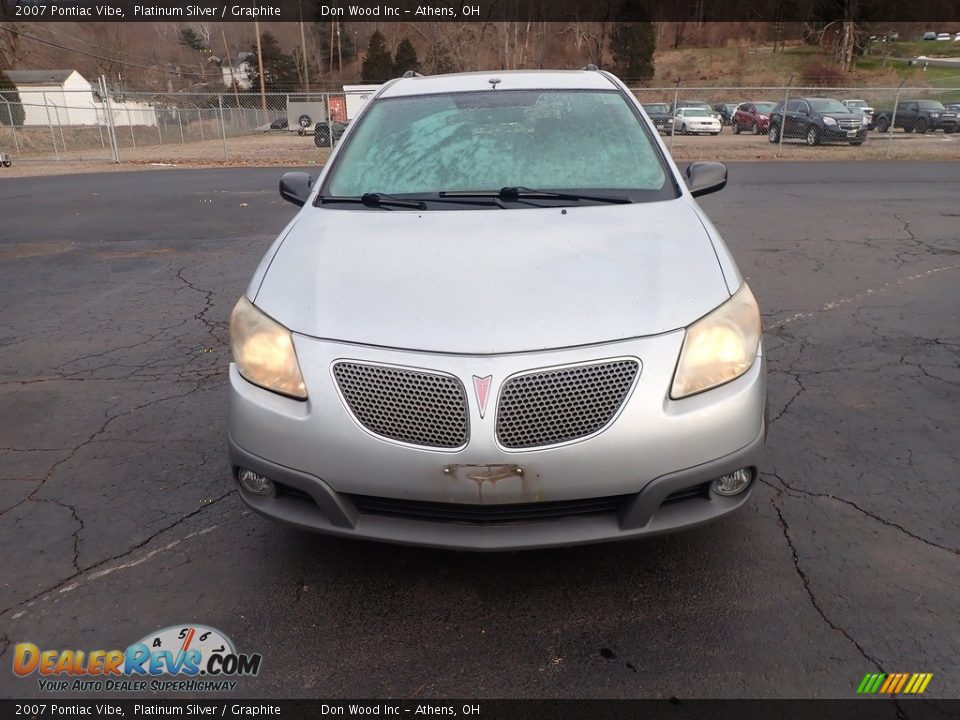 2007 Pontiac Vibe Platinum Silver / Graphite Photo #4