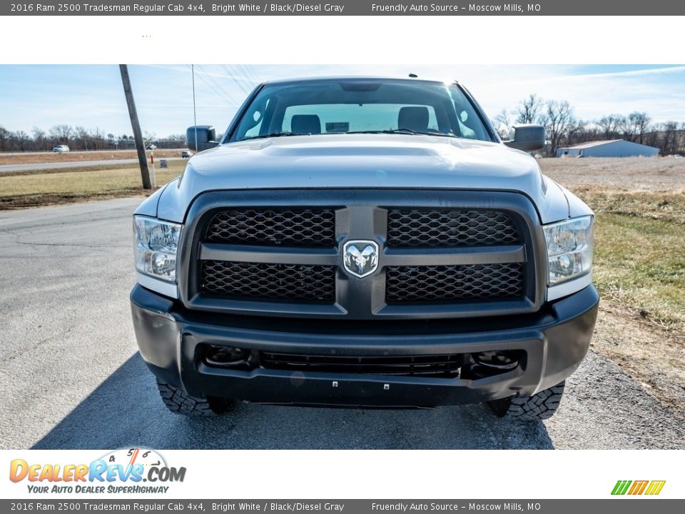 2016 Ram 2500 Tradesman Regular Cab 4x4 Bright White / Black/Diesel Gray Photo #9