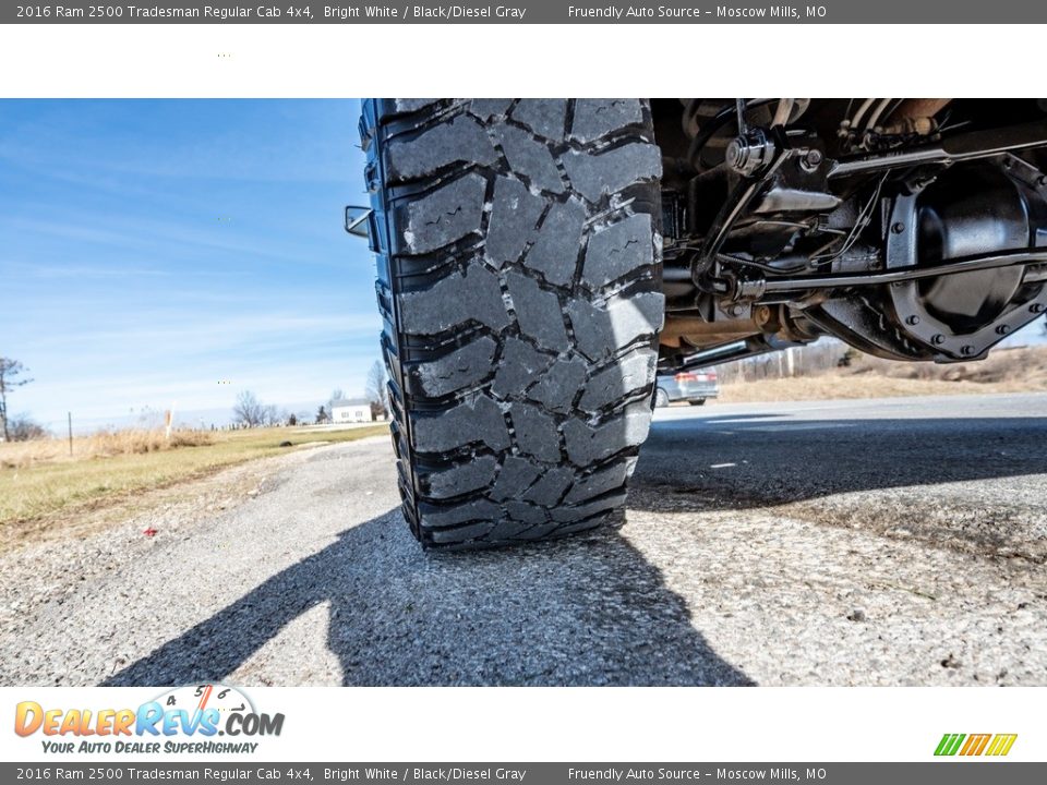 2016 Ram 2500 Tradesman Regular Cab 4x4 Bright White / Black/Diesel Gray Photo #14