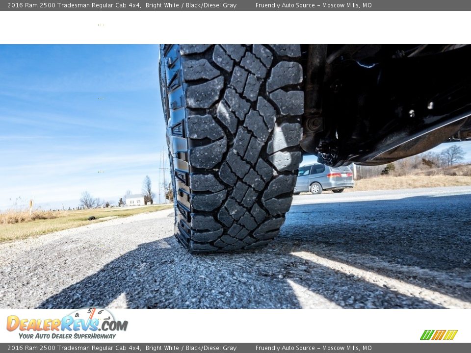 2016 Ram 2500 Tradesman Regular Cab 4x4 Bright White / Black/Diesel Gray Photo #15