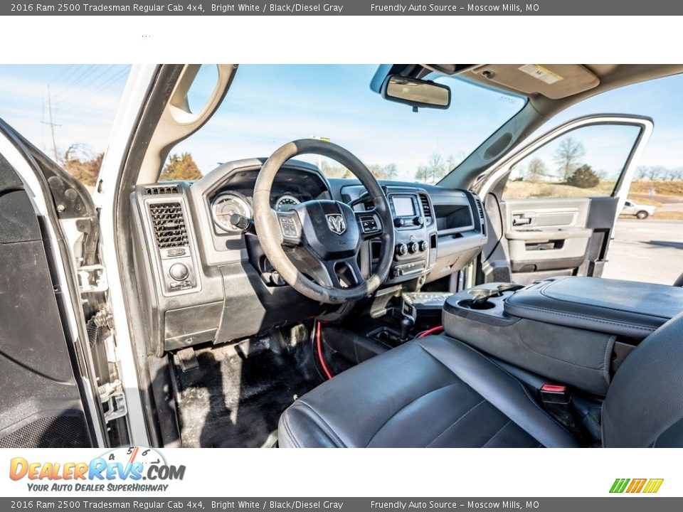 Front Seat of 2016 Ram 2500 Tradesman Regular Cab 4x4 Photo #19