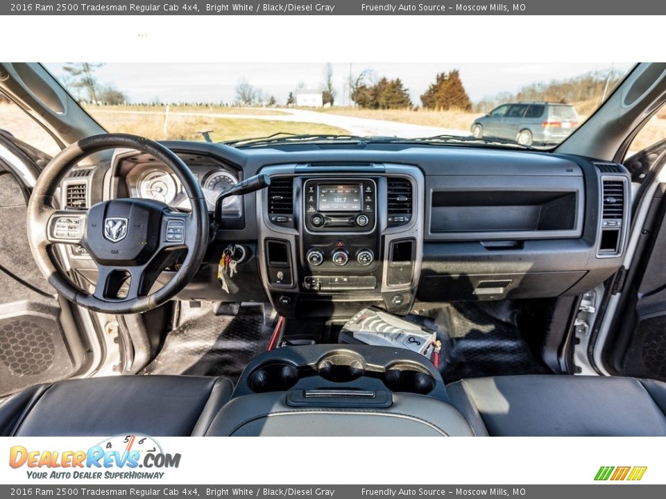 Dashboard of 2016 Ram 2500 Tradesman Regular Cab 4x4 Photo #24