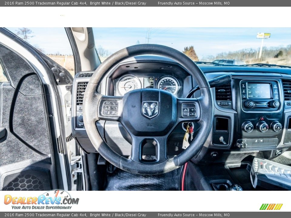 2016 Ram 2500 Tradesman Regular Cab 4x4 Steering Wheel Photo #26